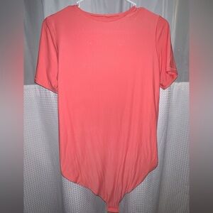 coral bodysuit from aerie- never worn.. it’s too big for me